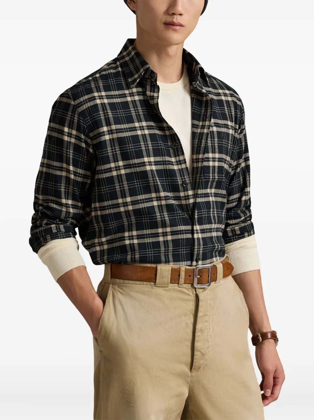 Клетчатая рубашка с длинными рукавами POLO RALPH LAUREN, черный
Клетчатая рубашка с длинными рукавами POLO RALPH LAUREN, черный