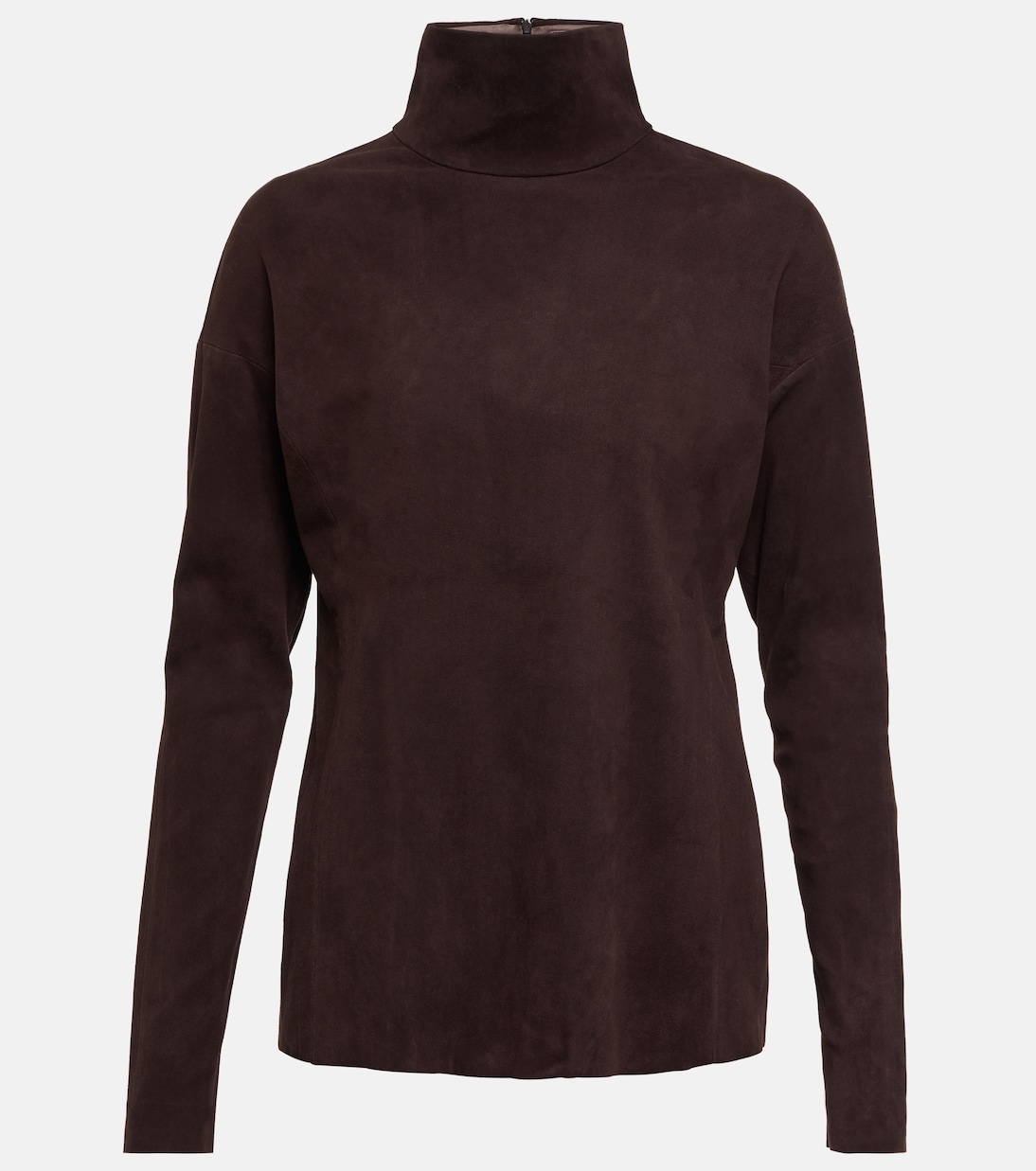 Замшевый топ с высоким воротом Malcolm Stouls, Castor
Замшевый топ с высоким воротом Malcolm Stouls, Castor