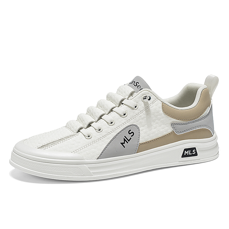 Mulinsen Нескользящие легкие низкие скейтерские кроссовки мужские - бежево-серые, цвет Beige Gray
Mulinsen Нескользящие легкие низкие скейтерские кроссовки мужские - бежево-серые, цвет Beige Gray