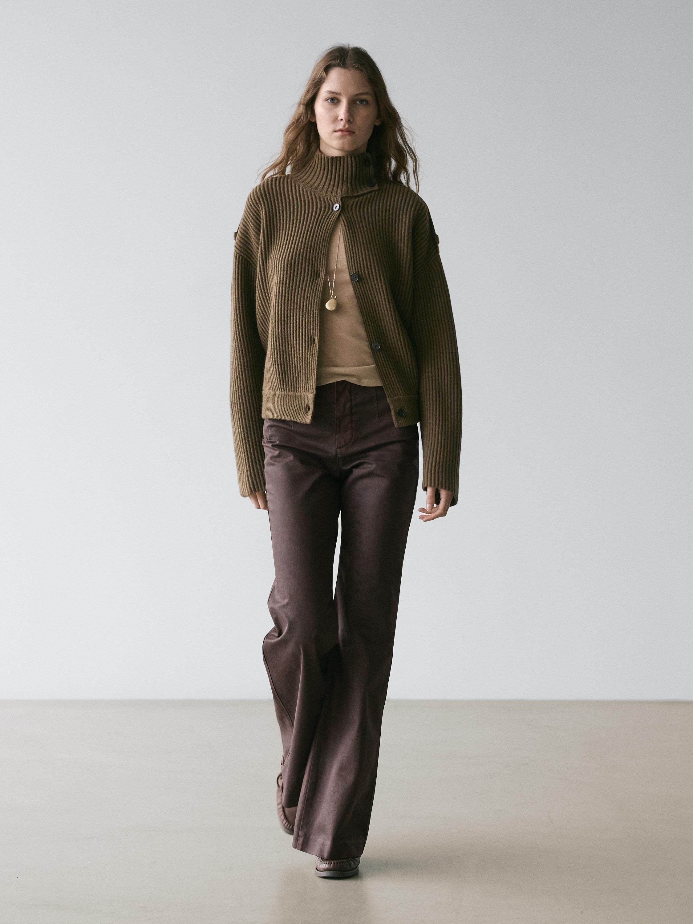 Брюки клеш Massimo Dutti, purple
Брюки клеш Massimo Dutti, purple