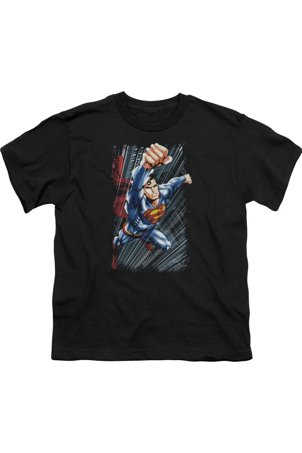 Футболка с коротким рукавом для детей "Супермен быстрее всех" Gildan, черный
Футболка с коротким рукавом для детей "Супермен быстрее всех" Gildan, черный