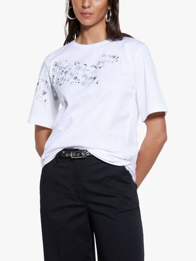 Футболка с изображением драгоценного камня SISLEY, белый
Футболка с изображением драгоценного камня SISLEY, белый