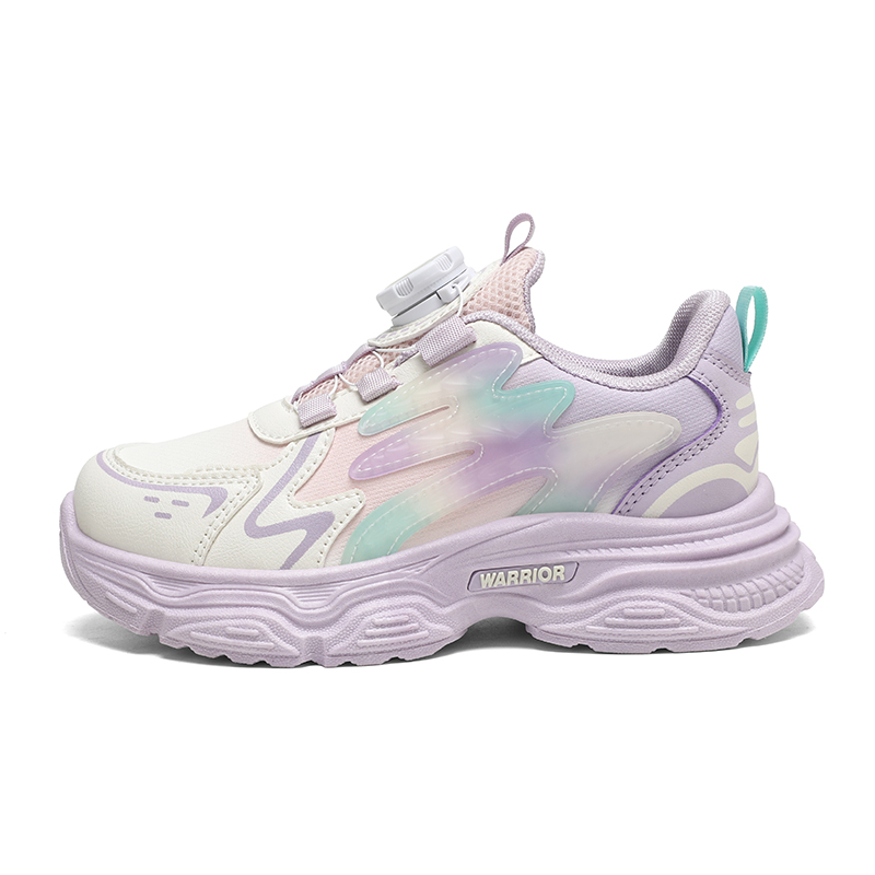 Детские кроссовки для бега WARRIOR, бежевый/розовый/фиолетовый
Детские кроссовки для бега WARRIOR, бежевый/розовый/фиолетовый