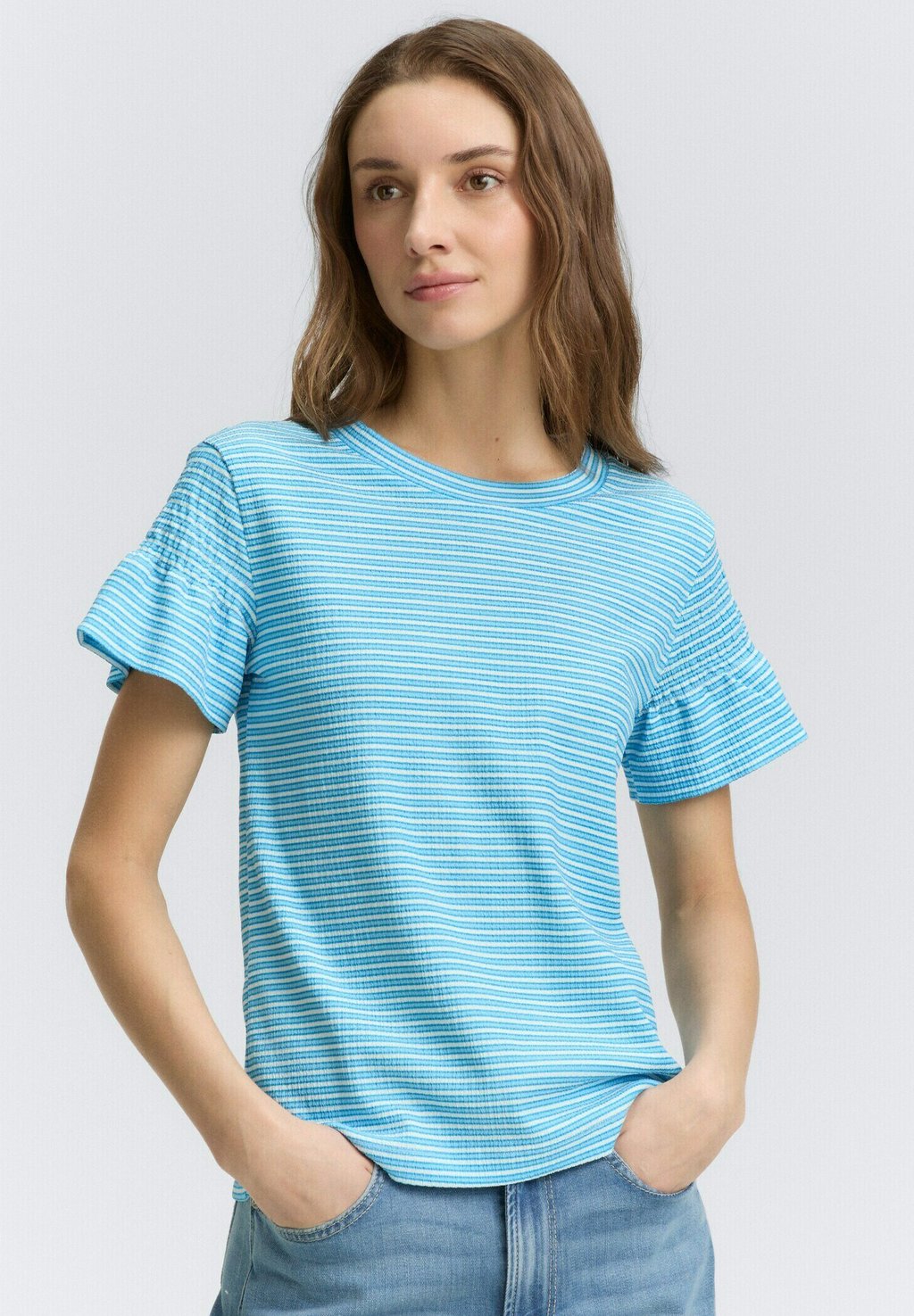 Футболка с принтом MIT SMOCK-DETAILS TOM TAILOR DENIM, синий
Футболка с принтом MIT SMOCK-DETAILS TOM TAILOR DENIM, синий