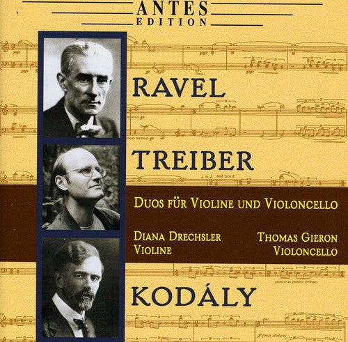 CD диск Ravel / Drechsler / Gieron: Duos for Violin & Violincello
CD диск Ravel / Drechsler / Gieron: Duos for Violin & Violincello