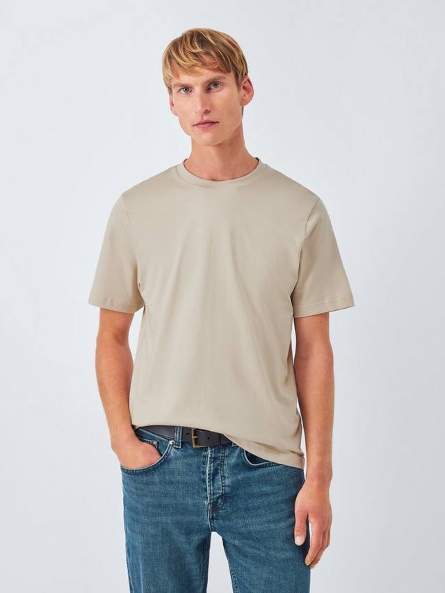 Хлопковая футболка с круглым вырезом John Lewis, Chateaux Gray
Хлопковая футболка с круглым вырезом John Lewis, Chateaux Gray