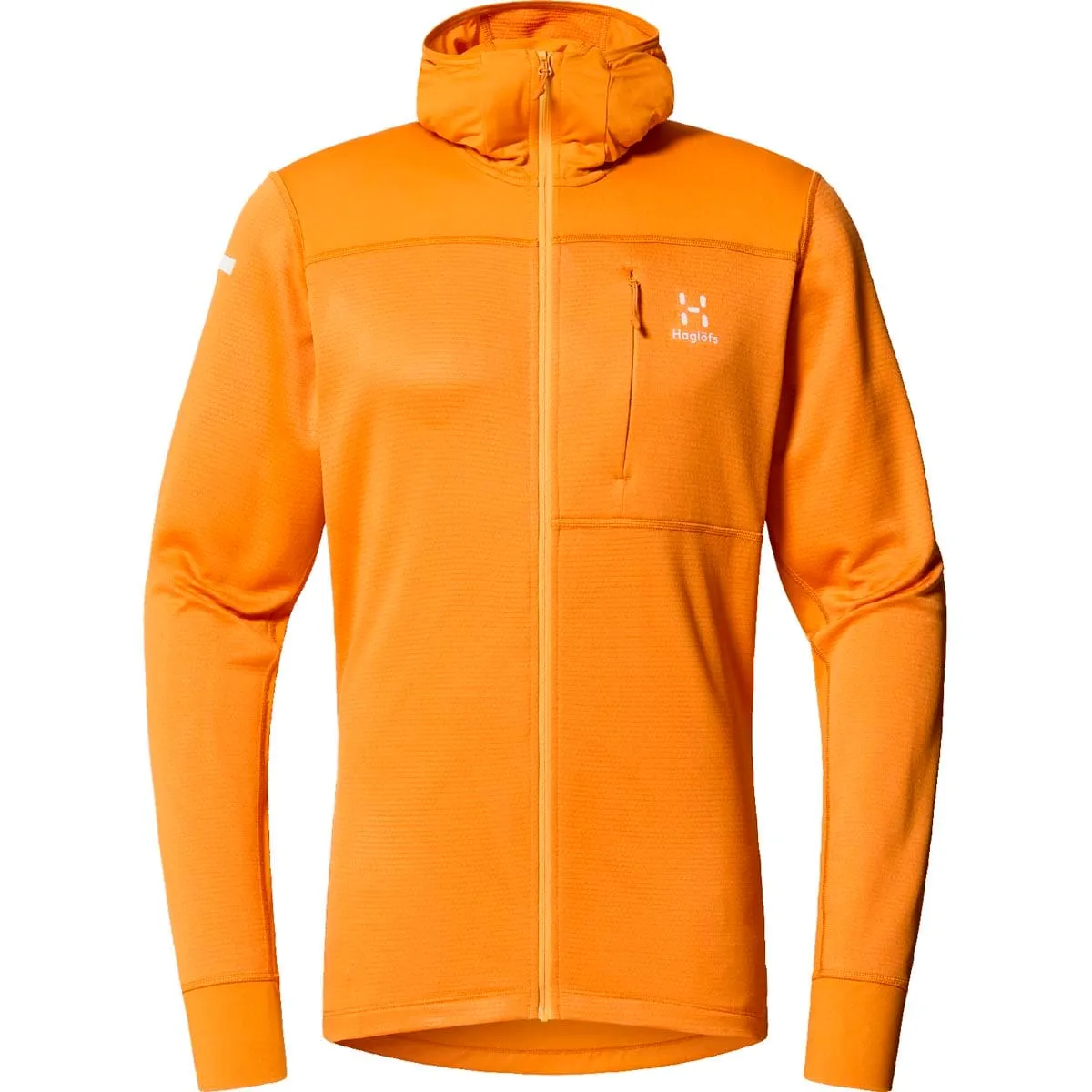 L.I.M Mid Multi Hood Мужской флис Haglöfs, оранжевый 
L.I.M Mid Multi Hood Мужской флис Haglöfs, оранжевый