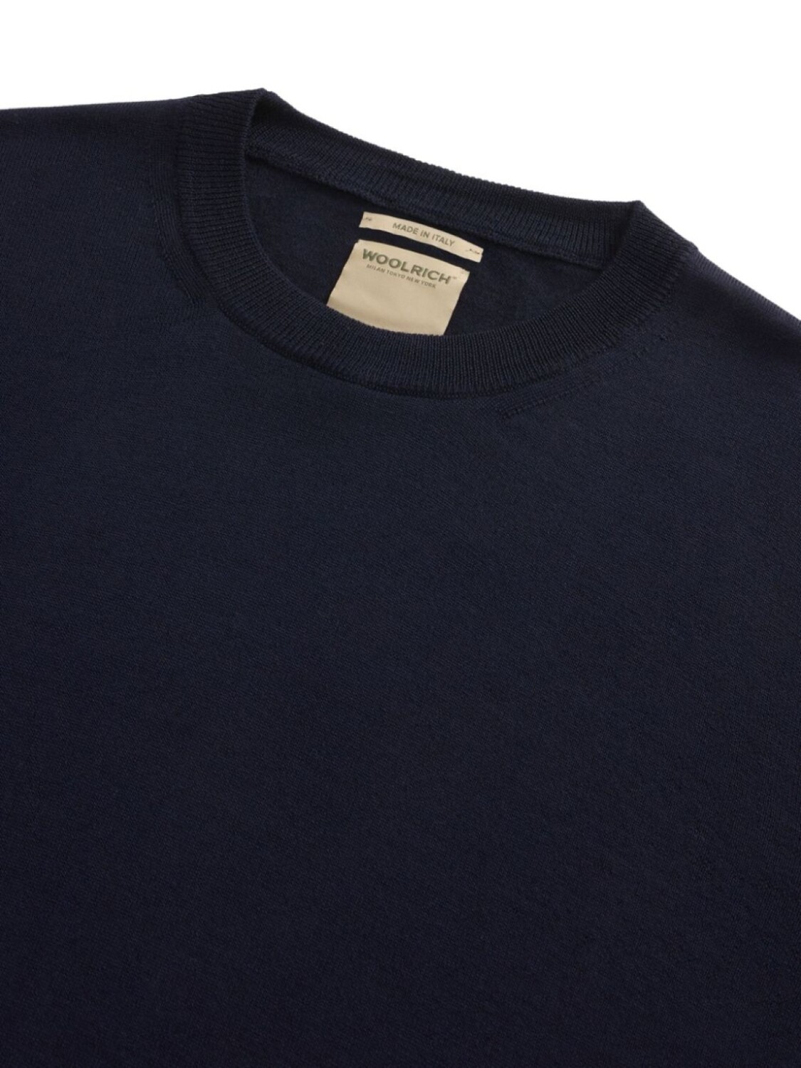 Woolrich свитер из натуральной шерсти с круглым вырезом, синий
Woolrich свитер из натуральной шерсти с круглым вырезом, синий