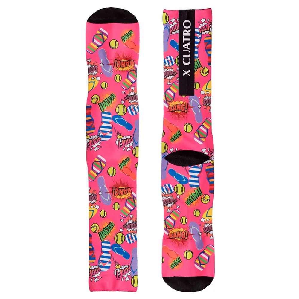 Носки Softee X Cuatro, розовый 
Носки Softee X Cuatro, розовый
