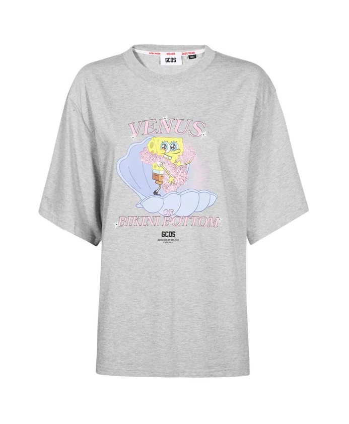 Хлопковая футболка с принтом Gcds, серый
Хлопковая футболка с принтом Gcds, серый
