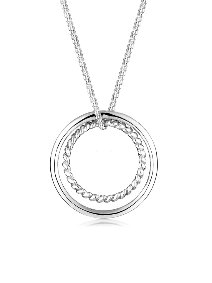 Elli Колье из серебра 925 пробы, круг, двухцветное/трехцветное, витое в серебре
Elli Колье из серебра 925 пробы, круг, двухцветное/трехцветное, витое в серебре