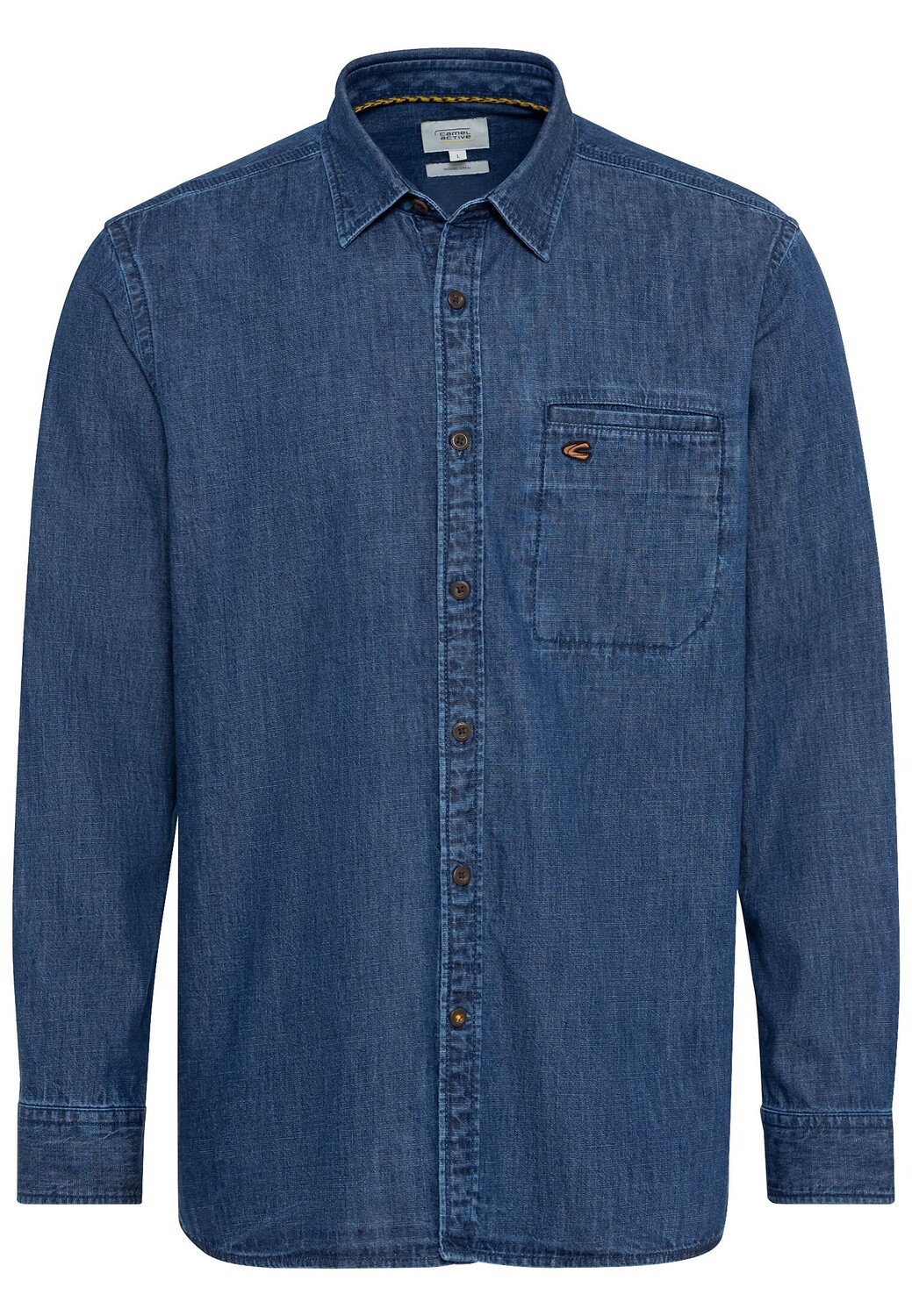 Рубашка Camel Active Jeans aus reiner Baumwolle, темно синий
Рубашка Camel Active Jeans aus reiner Baumwolle, темно синий