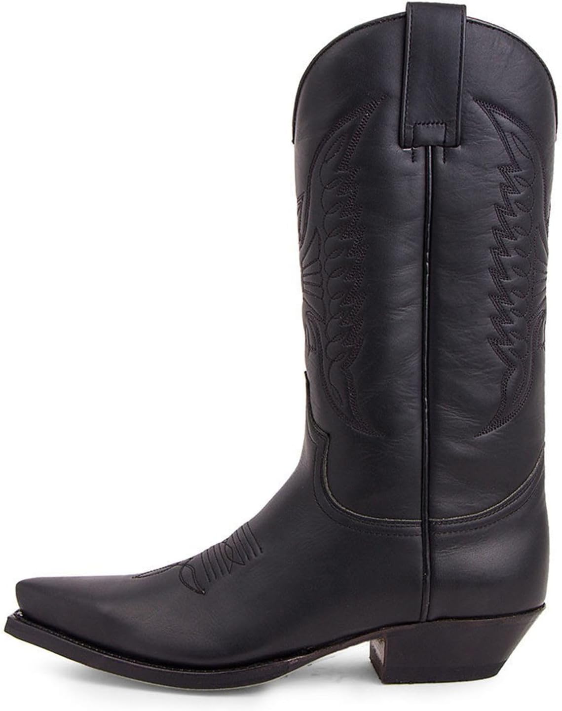 Мужские западные ковбойские сапоги с вышивкой, заостренный носок, синтетическая кожа, ретро, противоскользящие, с толстым каблуком Generic, черный
Мужские западные ковбойские сапоги с вышивкой, заостренный носок, синтетическая кожа, ретро, противоскользящие, с толстым каблуком Generic, черный