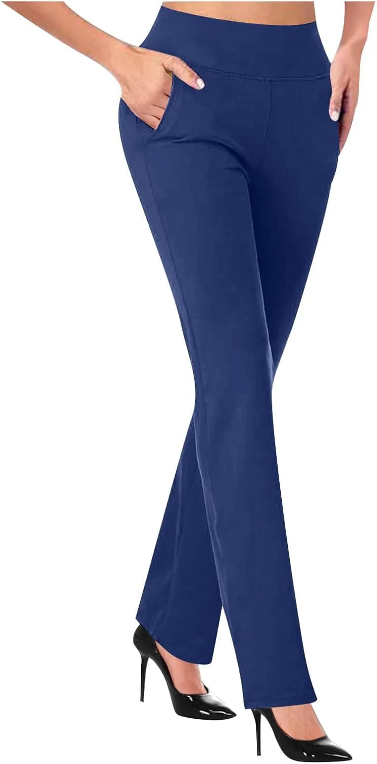 Рабочие брюки женские High Waisted Business Casual с 4 Way Stretch
Рабочие брюки женские High Waisted Business Casual с 4 Way Stretch