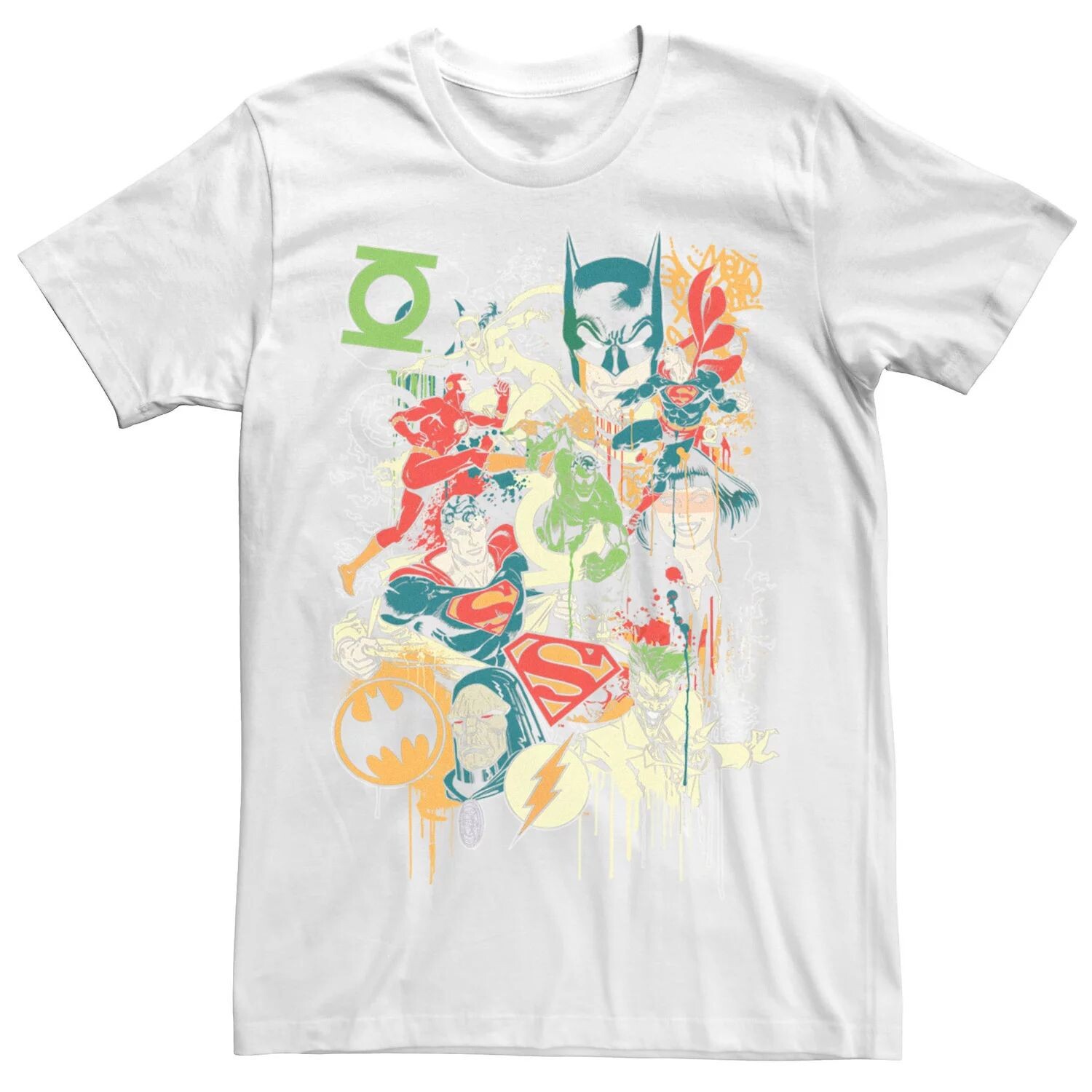 Мужская футболка с коллажем JLA Justice League Group Shot Licensed Character
Мужская футболка с коллажем JLA Justice League Group Shot Licensed Character