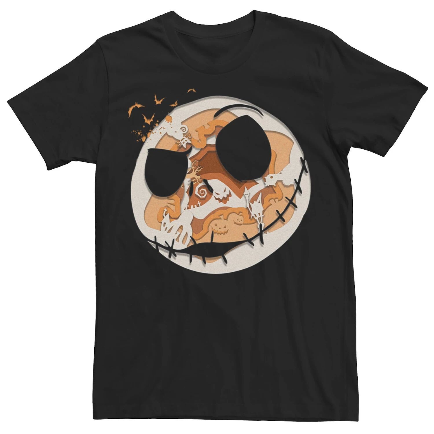 Мужская футболка Disney The Nightmare Before Christmas Jack Paper Cut Fille Licensed Character
Мужская футболка Disney The Nightmare Before Christmas Jack Paper Cut Fille Licensed Character