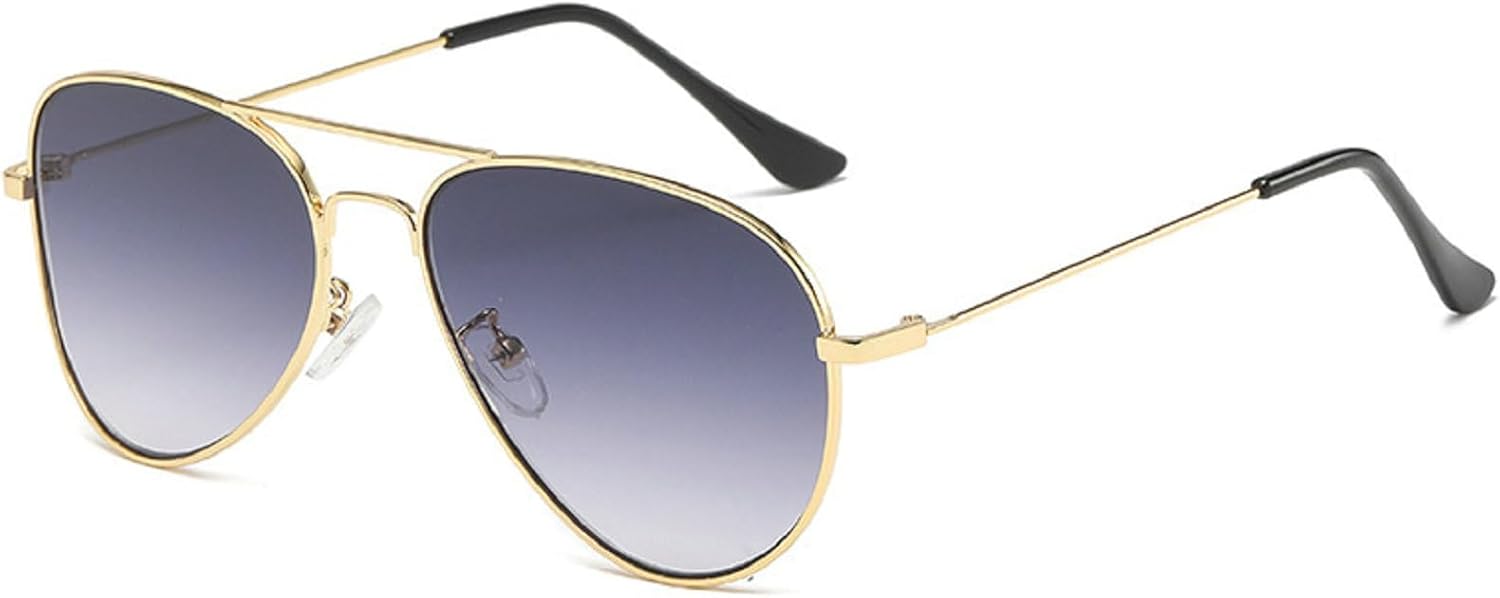 Солнцезащитные очки-пилот в металлической оправе для мужчин и женщин, модные вогнутые солнцезащитные очки для вождения, защита от УФ-излучения, двойные солнцезащитные очки N47 mincl, Gradient Grey
Солнцезащитные очки-пилот в металлической оправе для мужчин и женщин, модные вогнутые солнцезащитные очки для вождения, защита от УФ-излучения, двойные солнцезащитные очки N47 mincl, Gradient Grey