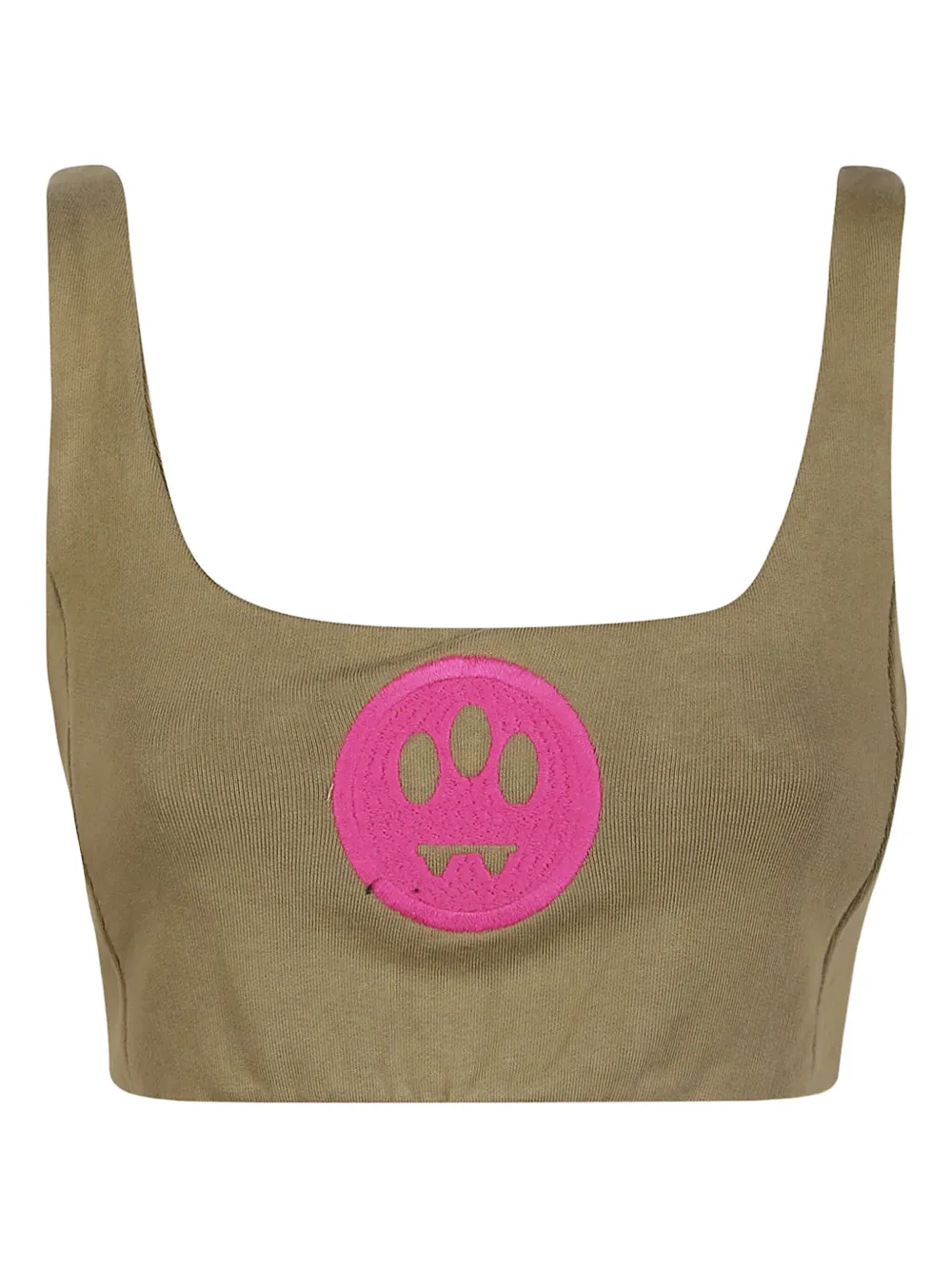 Топ в рубчик с логотипом Barrow, зеленый
Топ в рубчик с логотипом Barrow, зеленый