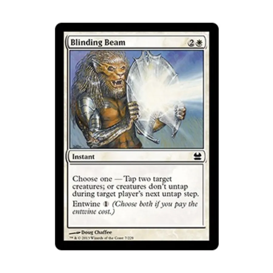 CCG Ослепляющий луч (C) (фольга), MTG - Modern Masters 2013
CCG Ослепляющий луч (C) (фольга), MTG - Modern Masters 2013