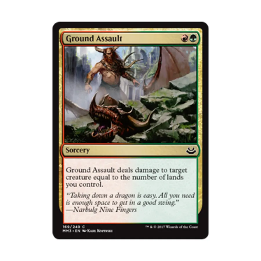 CCG Наземный штурм (С), MTG - Modern Masters 2017
CCG Наземный штурм (С), MTG - Modern Masters 2017