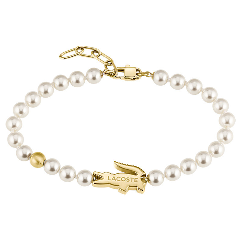 LACOSTE Жемчужный браслет для женщин Gold/White
LACOSTE Жемчужный браслет для женщин Gold/White
