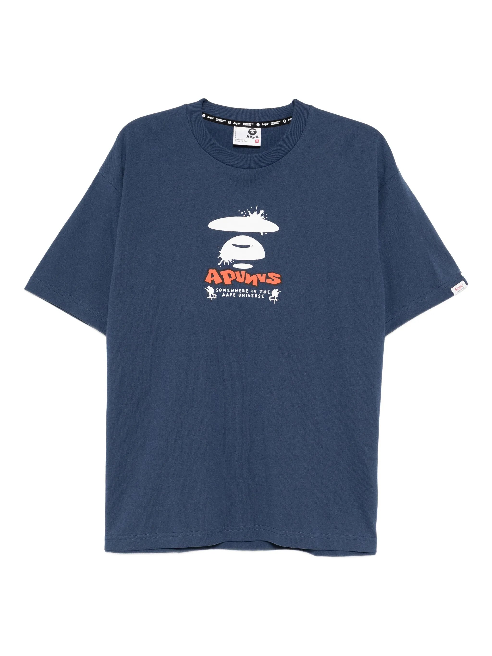 Футболка с логотипом Aape By A Bathing Ape, синий
Футболка с логотипом Aape By A Bathing Ape, синий