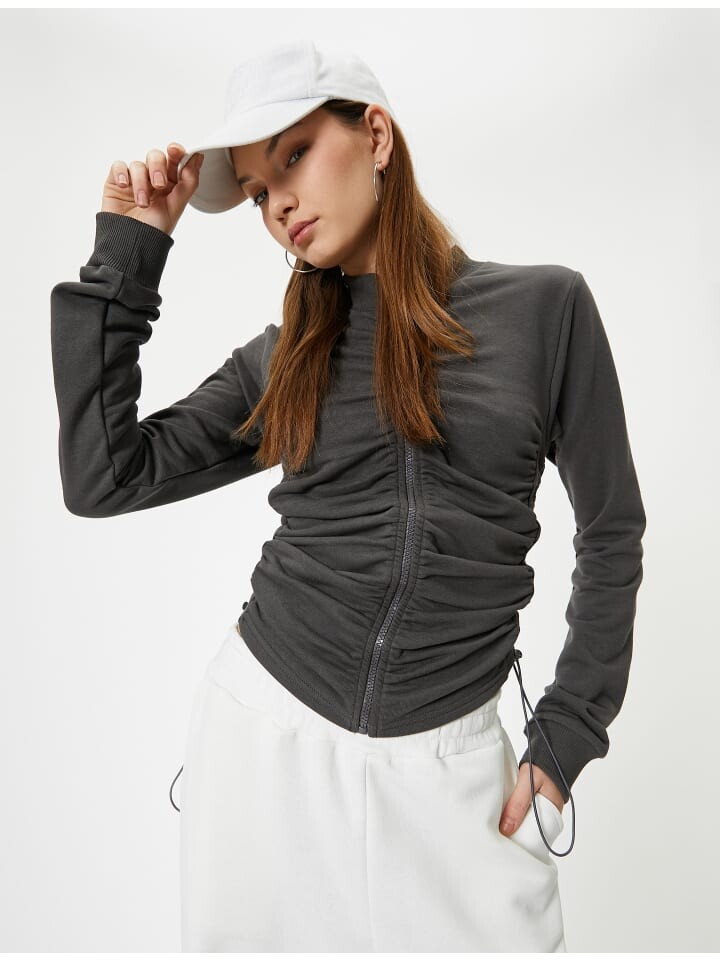 Толстовка KOTON, антрацит
Толстовка KOTON, антрацит