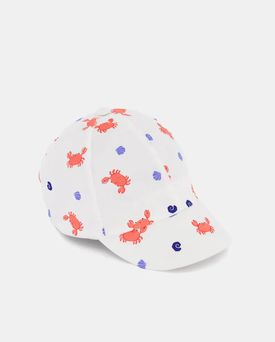 Кепка с крабовым принтом для мальчика Baby El Corte Inglés, белый
Кепка с крабовым принтом для мальчика Baby El Corte Inglés, белый