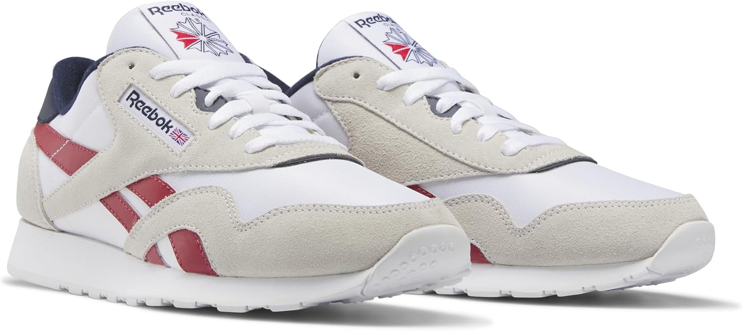 Мужские повседневные кроссовки Reebok Classic Nylon, белый/красный/синий/темно-синий/ярко-красный
Мужские повседневные кроссовки Reebok Classic Nylon, белый/красный/синий/темно-синий/ярко-красный