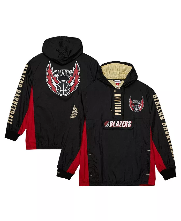 Мужская черная анорак-ветровка Portland Trail Blazers Team OG 2.0 Vintage Logo с четверть-молнией Mitchell & Ness
Мужская черная анорак-ветровка Portland Trail Blazers Team OG 2.0 Vintage Logo с четверть-молнией Mitchell & Ness