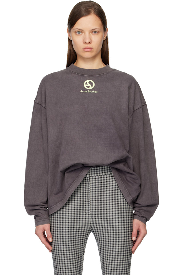 Acne Studios Черная футболка с логотипом
Acne Studios Черная футболка с логотипом