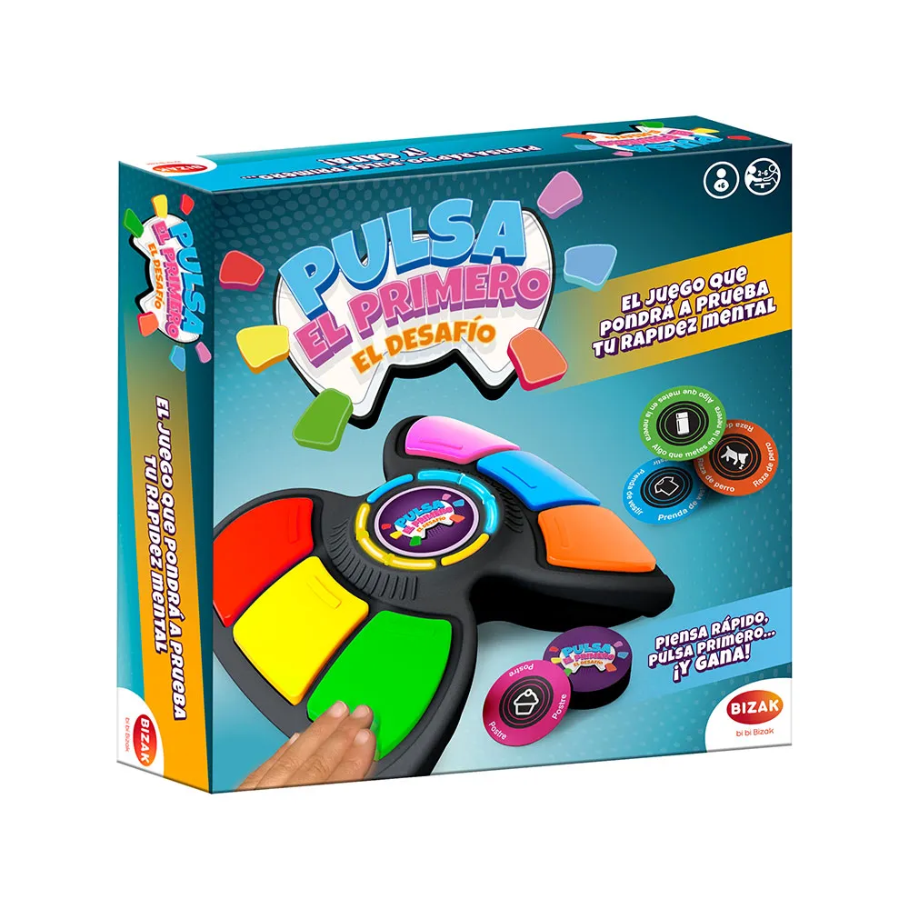 Настольная игра Juegos Pulsa El Primero El Desafio, мультиколор
Настольная игра Juegos Pulsa El Primero El Desafio, мультиколор