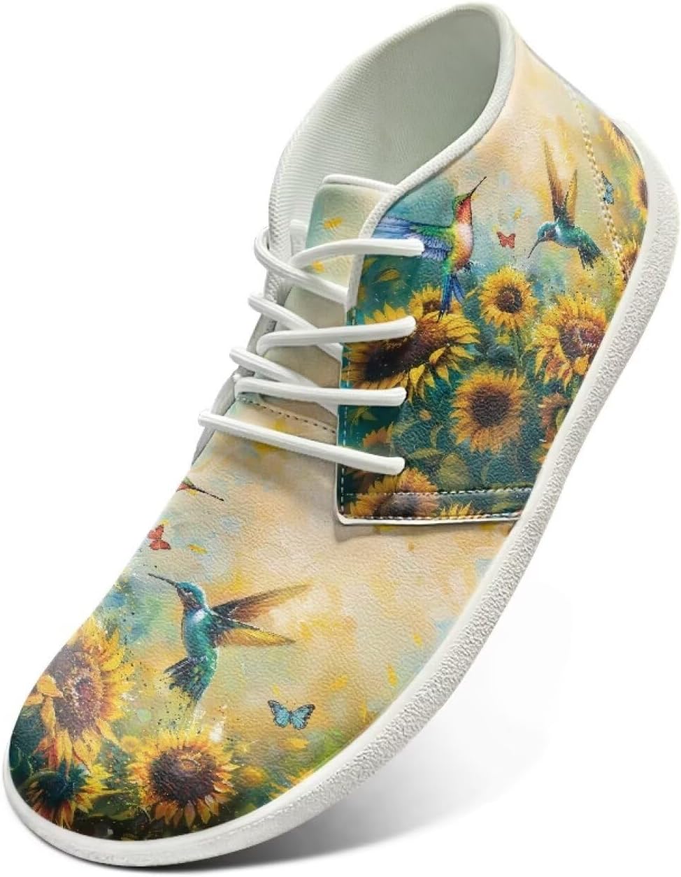 Кроссовки для женщин и мужчин, кроссовки для скейтборда, водонепроницаемые повседневные обувь Yreiwoby, Hummingbird Sunflower
Кроссовки для женщин и мужчин, кроссовки для скейтборда, водонепроницаемые повседневные обувь Yreiwoby, Hummingbird Sunflower