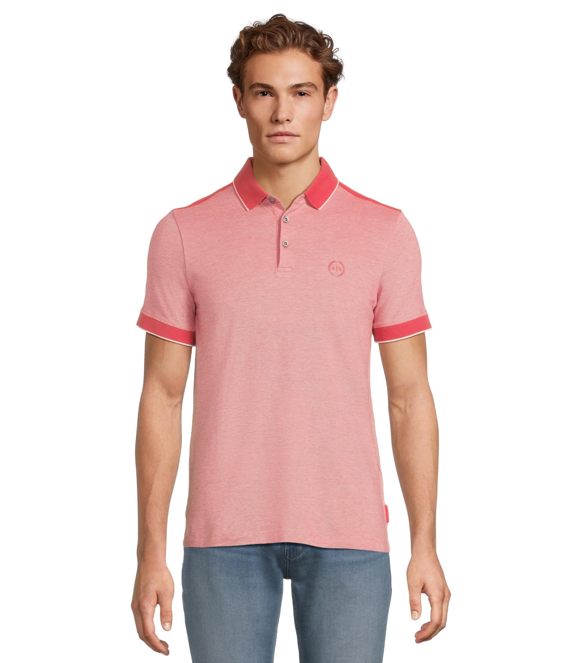 Поло Armani Exchange Cotton Pique Polo With Circle Logo, цвет Cardinal
Поло Armani Exchange Cotton Pique Polo With Circle Logo, цвет Cardinal