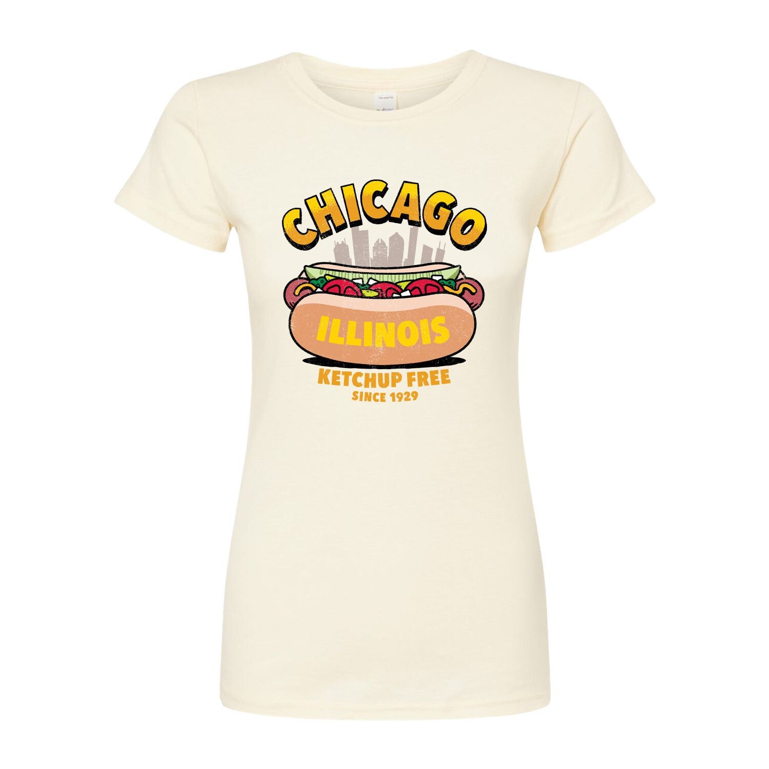 Футболка с рисунком Chicago Hot Dog для юниоров Licensed Character
Футболка с рисунком Chicago Hot Dog для юниоров Licensed Character