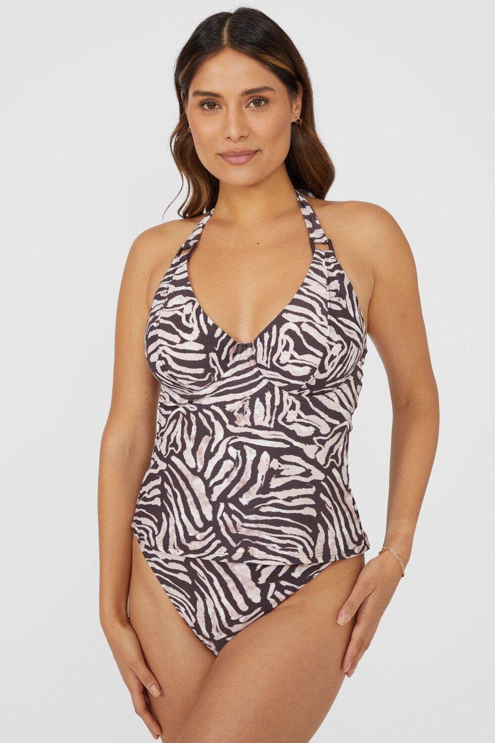 Топ танкини Gorgeous Animal без подушечек с глубоким вырезом Debenhams, мультиколор
Топ танкини Gorgeous Animal без подушечек с глубоким вырезом Debenhams, мультиколор