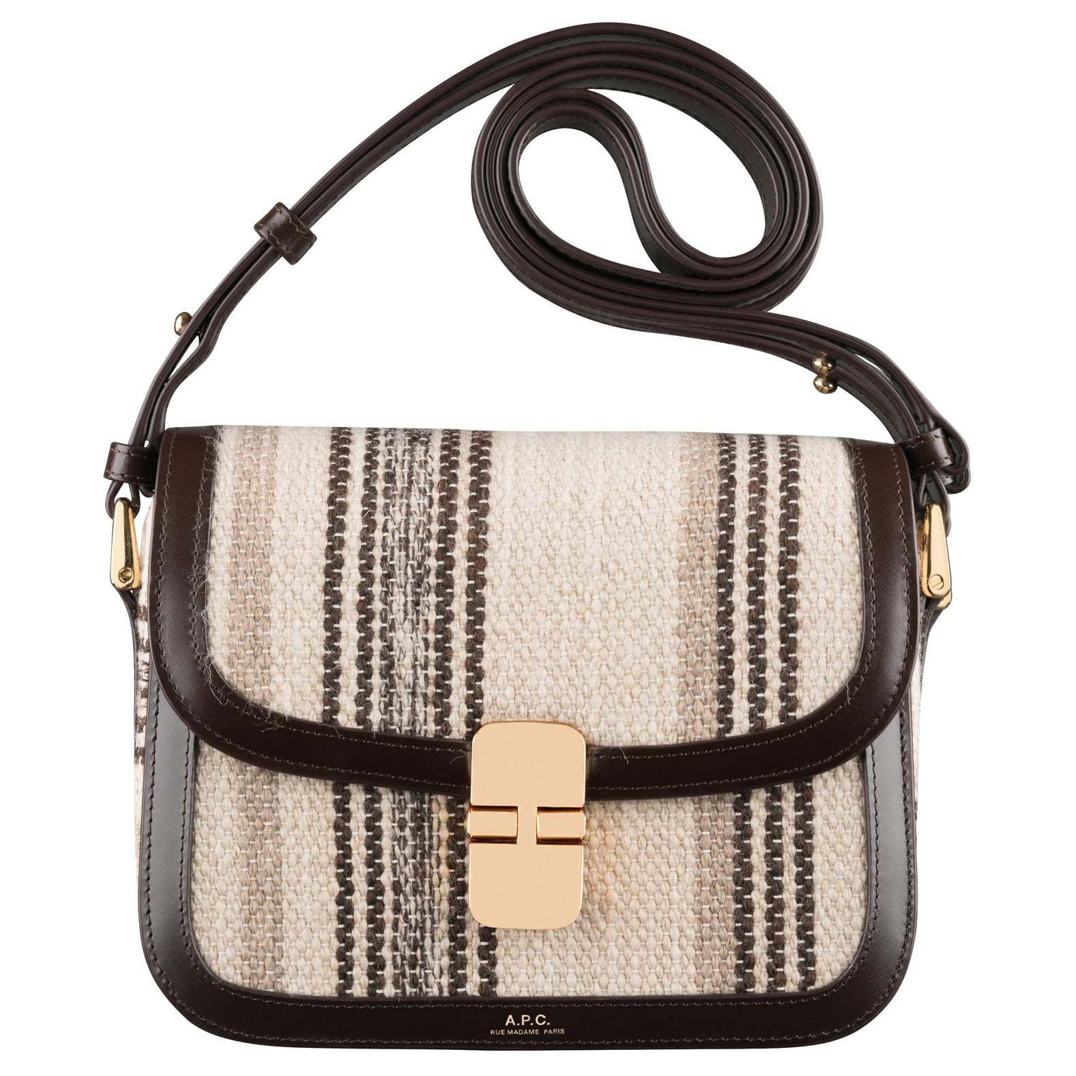 A.P.C Кожаная сумка через плечо Грейс Коу малого размера для женщин глубокий каштаново-коричневый
A.P.C Кожаная сумка через плечо Грейс Коу малого размера для женщин глубокий каштаново-коричневый