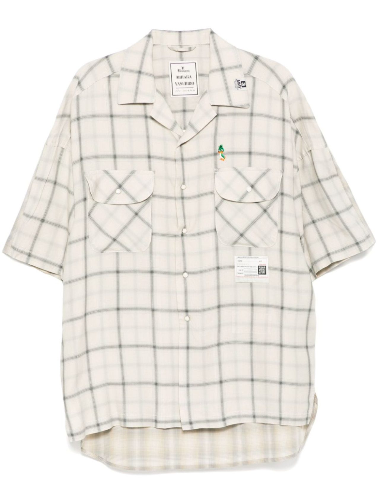 Maison MIHARA YASUHIRO многослойная рубашка, нейтральный цвет
Maison MIHARA YASUHIRO многослойная рубашка, нейтральный цвет