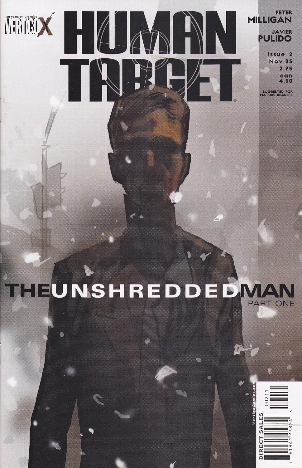 Human Target #2 The Unshredded Man Pt 1 of 2 (Vertigo)
Human Target #2 The Unshredded Man Pt 1 of 2 (Vertigo)