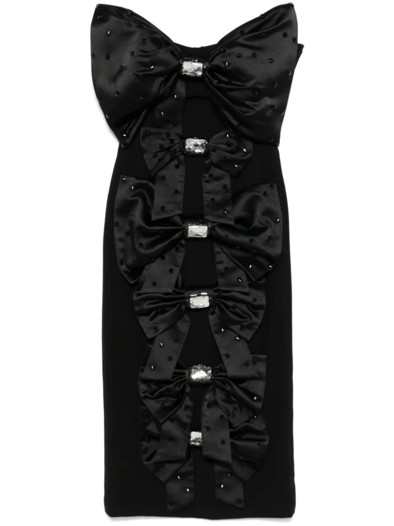 Платье миди Loulou с бантом, черный
Платье миди Loulou с бантом, черный