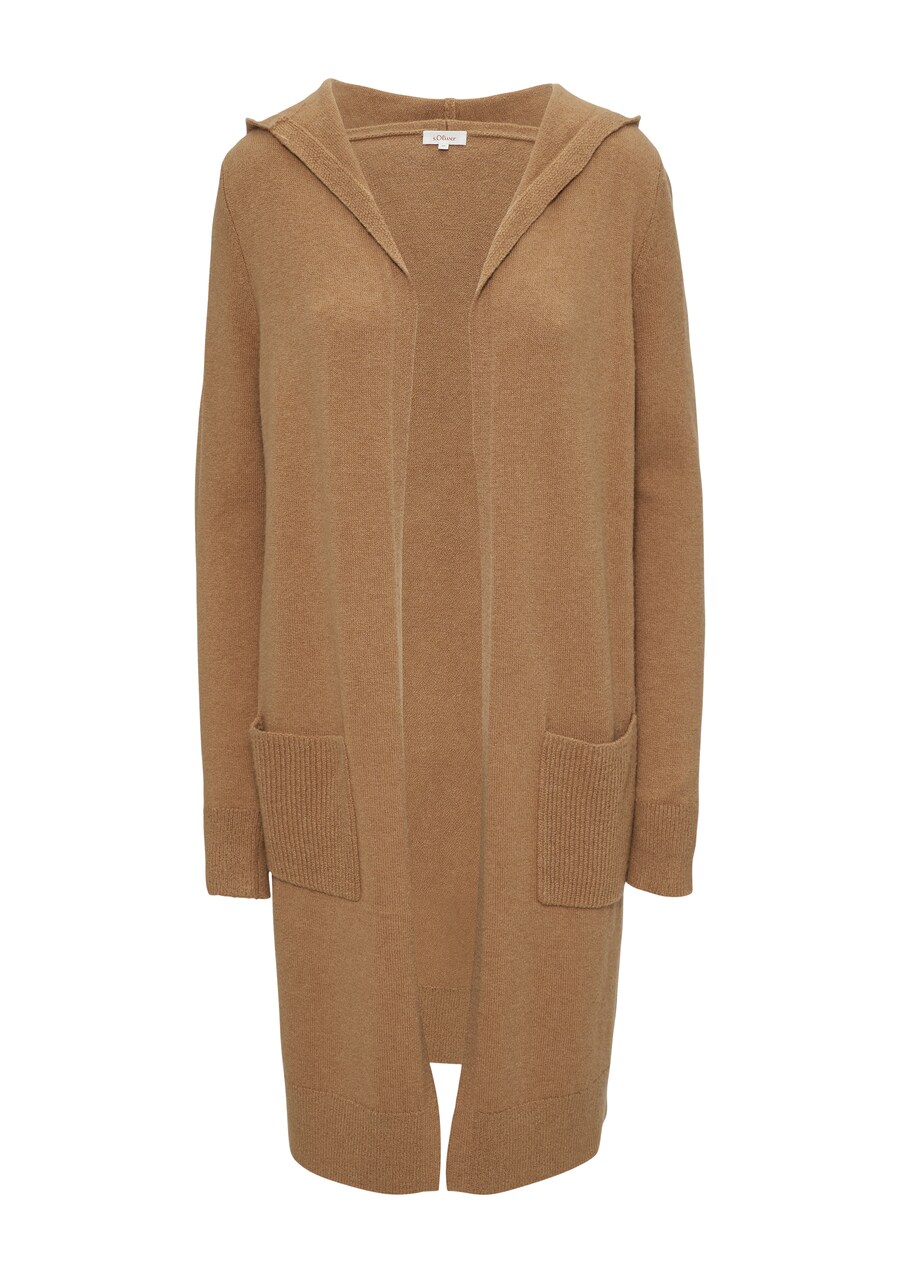 Вязаный кардиган s.Oliver Knit Cardigan, коричневый
Вязаный кардиган s.Oliver Knit Cardigan, коричневый