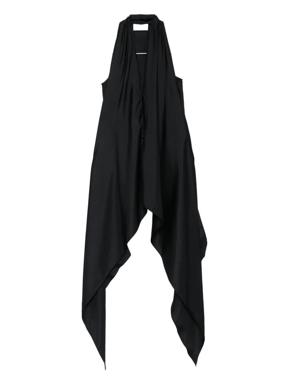 Топ с вырезом халтер Christian Wijnants, синий
Топ с вырезом халтер Christian Wijnants, синий