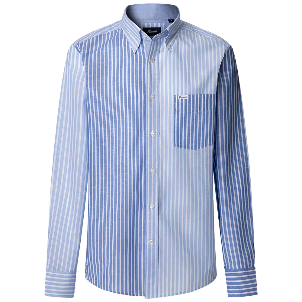 Рубашка Façonnable Cl Bd Co Lin Stp Mix, синий
Рубашка Façonnable Cl Bd Co Lin Stp Mix, синий