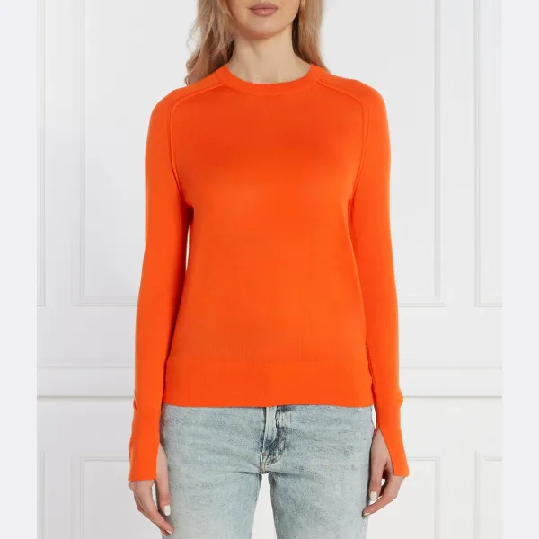 Шерстяной свитер обычного кроя Calvin Klein, оранжевый
Шерстяной свитер обычного кроя Calvin Klein, оранжевый