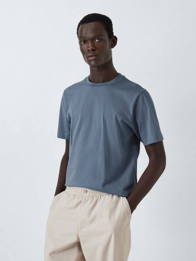 Простая хлопчатобумажная футболка с коротким рукавом John Lewis , цвет Blue Mirage
Простая хлопчатобумажная футболка с коротким рукавом John Lewis , цвет Blue Mirage