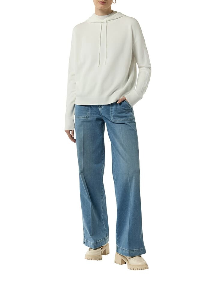 Пуловер comma CI, белый 
Пуловер comma CI, белый