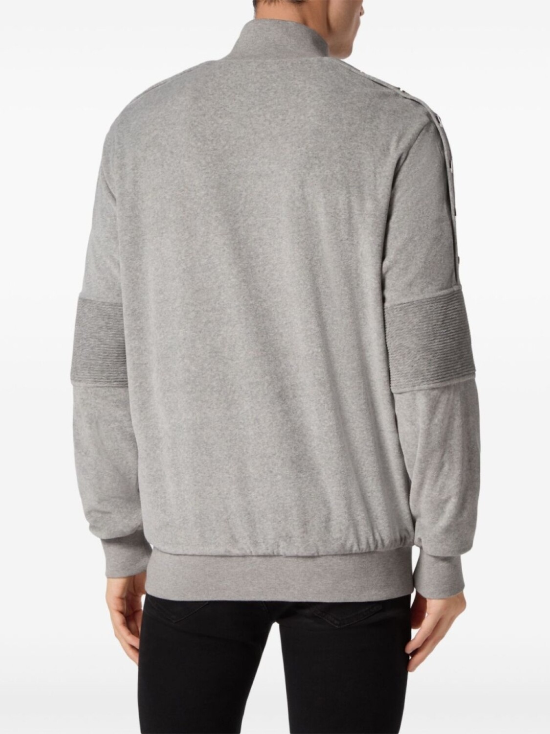 Philipp Plein хлопковая спортивная куртка с логотипом, серый
Philipp Plein хлопковая спортивная куртка с логотипом, серый