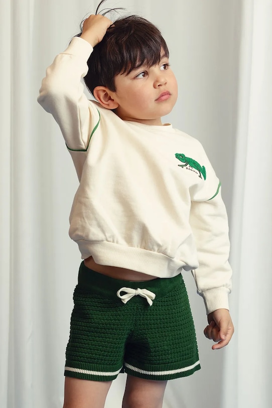 Детская хлопковая толстовка Lizard Mini Rodini, бежевый
Детская хлопковая толстовка Lizard Mini Rodini, бежевый