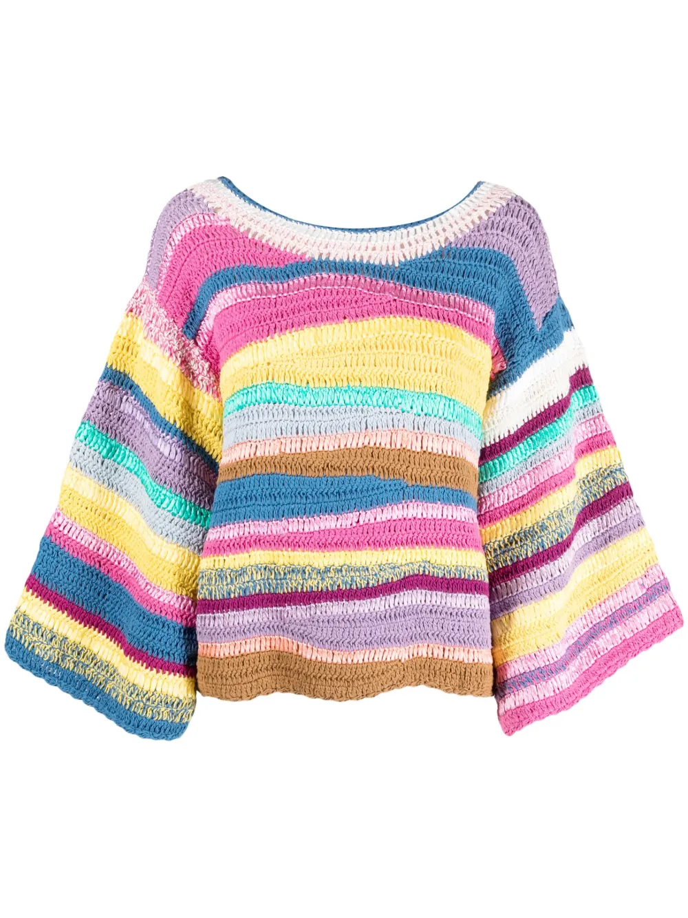 Вязаный топ Gemma в полоску Celia B, розовый
Вязаный топ Gemma в полоску Celia B, розовый