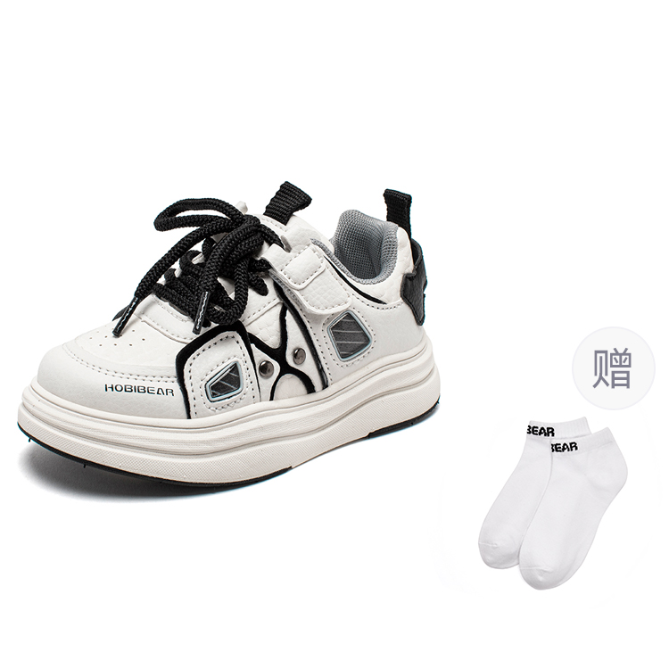 HOBIBEAR Детские кроссовки с амортизацией, износостойкие, бежево-черные, для повседневной носки
HOBIBEAR Детские кроссовки с амортизацией, износостойкие, бежево-черные, для повседневной носки